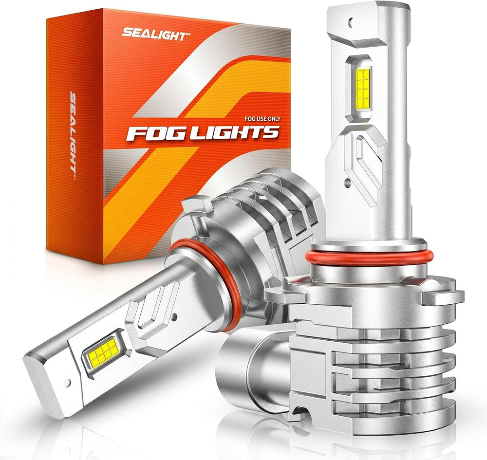 SEALIGHT H10 LED Fog Light Bulb, 40000 Lumens 6500K Cool White Light, Super B...