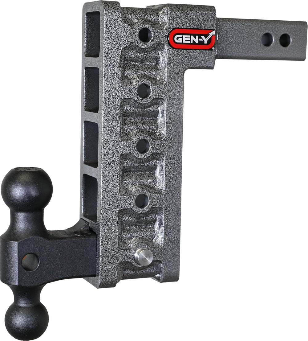 GEN-Y Hitch Mega-Duty 10" Drop Hitch Ball Mount 2" Receiver 16,000 ...