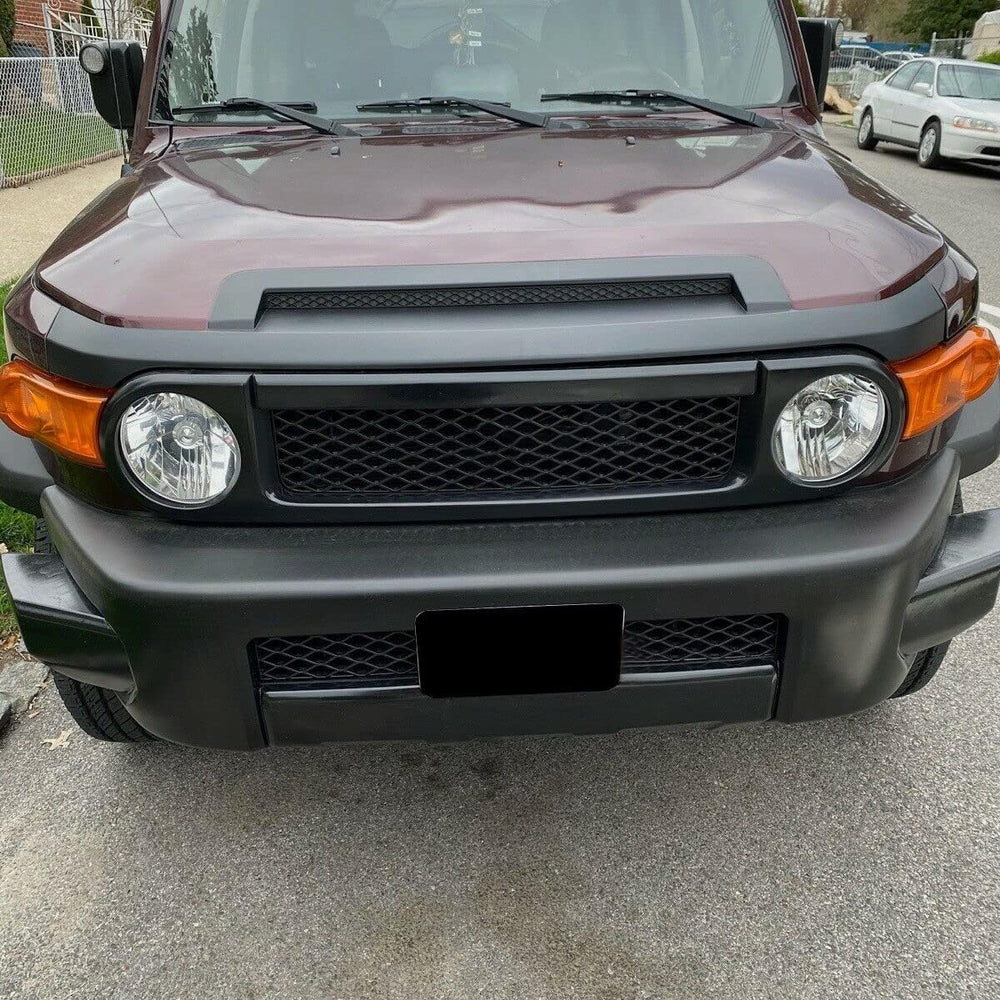 ECOTRIC Hood Molding Trim Compatible with 2007-2014 Toyota FJ Cruiser Replace...