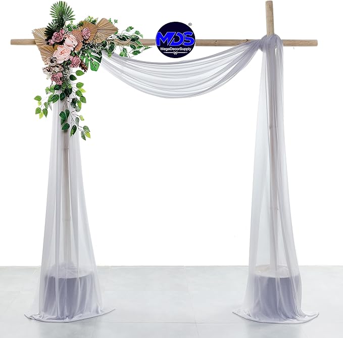 MDS Halloween Chiffon Draping Fabric - 1 Panel, 30" Wide x 100ft Long - ...