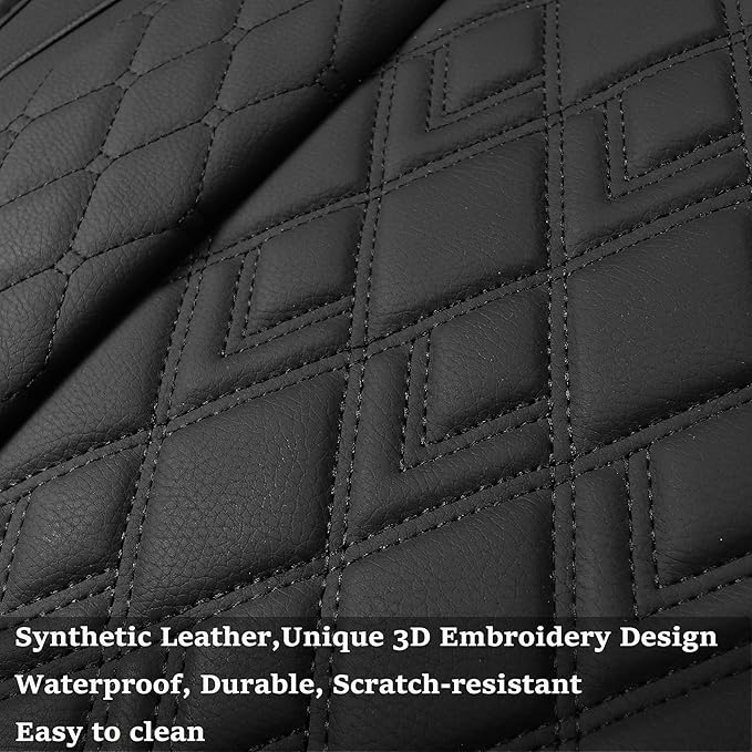 JOJOBAY Car Seat Covers for Dodge Ram 2 Pcs Front, Fit Ram 2009-2025