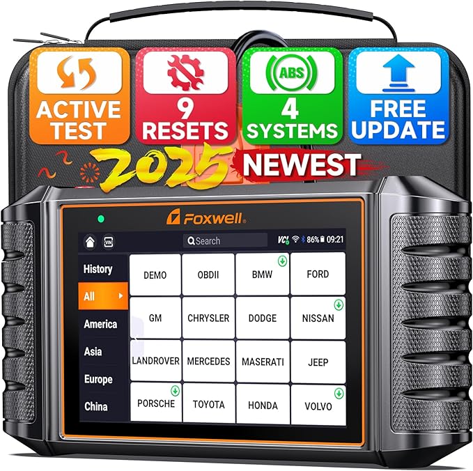 FOXWELL NT716 Bidirectional OBD2 Scanner – ABS, Transmission, Engine Scanner