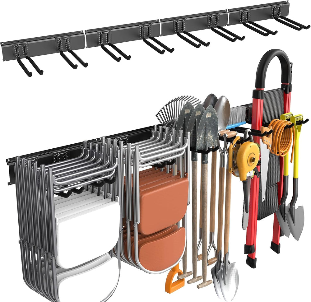 WALMANN Wall Mounted Garden Tool Organizer