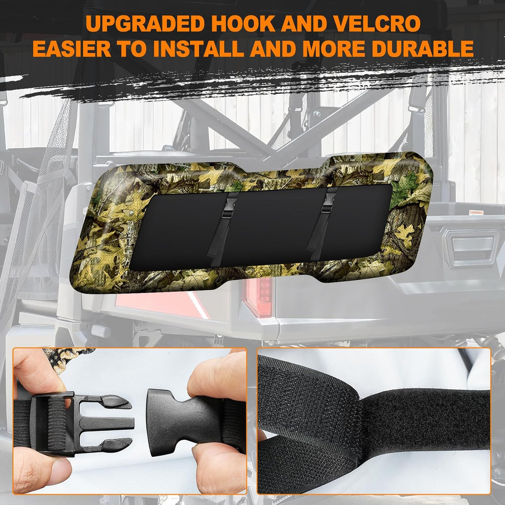 BORDAN Heavy Duty UTV Seat Cover for 2017-2021 Polaris Ranger XP 1000, Waterp...