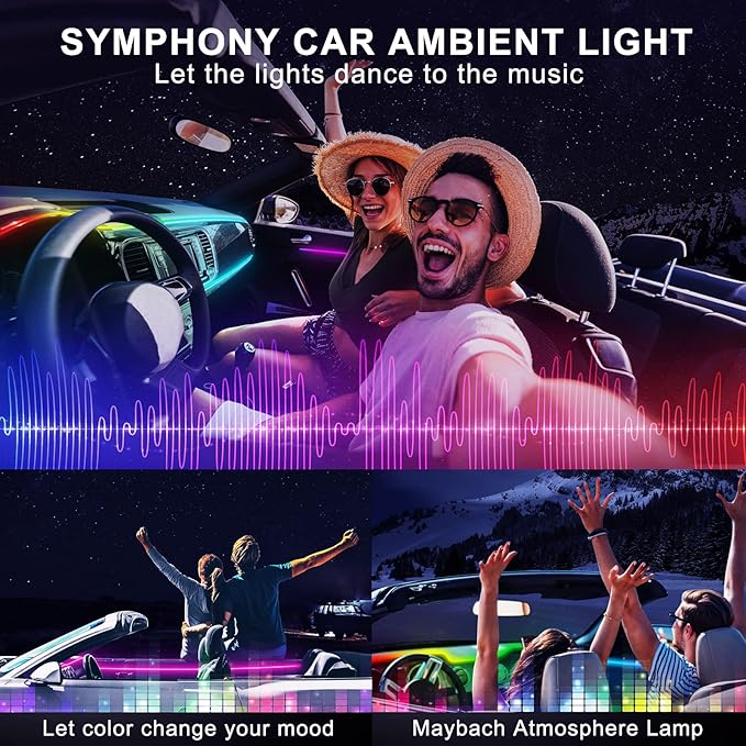 Acrylic Interior Car LED Strip Light
