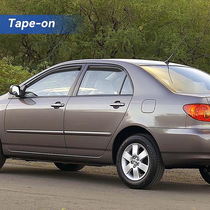 Window Visors Rain Guards Shield