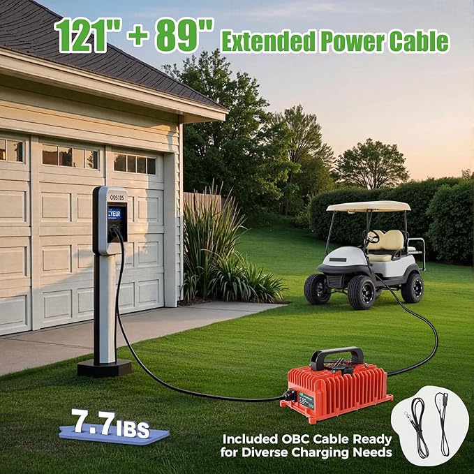 10L0L 15 Amp 48 Volt Golf Cart Charger