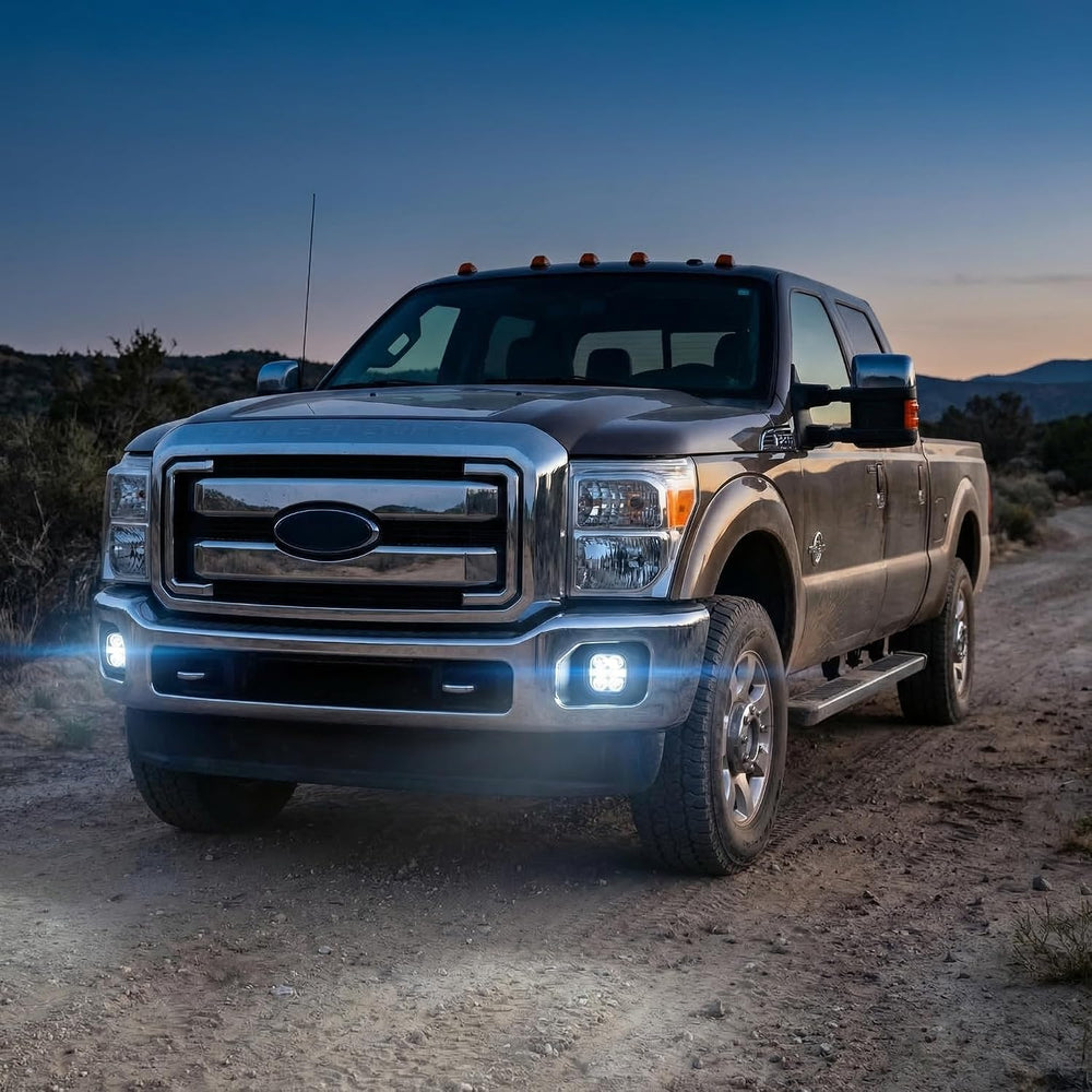 LED Fog Lights with Daytime Running Lights for Ford 2011 2012 2013 2014 2015 ...