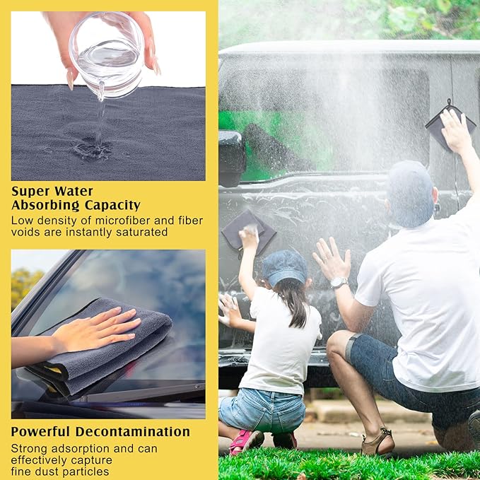 Nuenen 20 Pcs Microfiber Cleaning Towels
