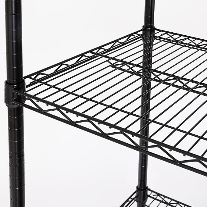 Seville Classics UltraDurable Heavy Duty NSF Solid Steel Wire Rack Storage Unit