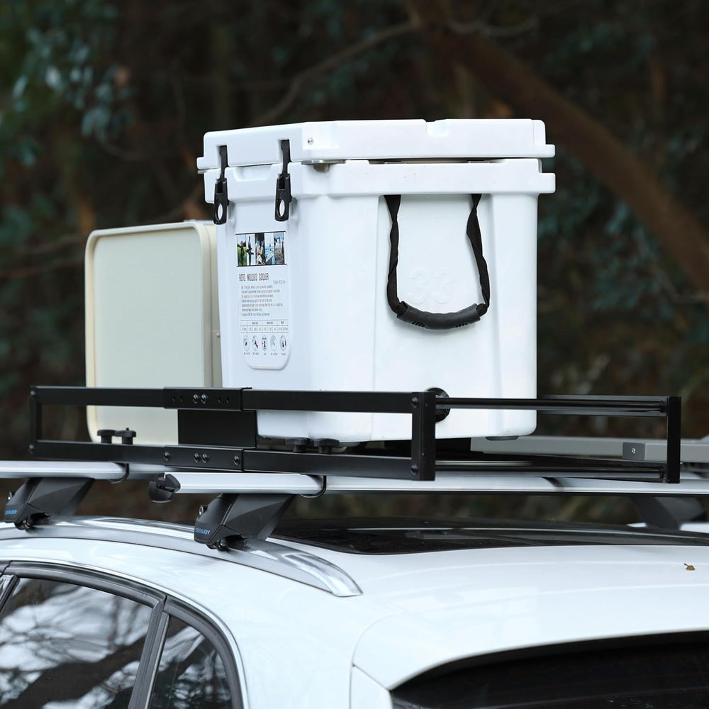 TOOENJOY 59" x 15.5" x 5" Skinny Roof Cargo Carrier Basket, He...