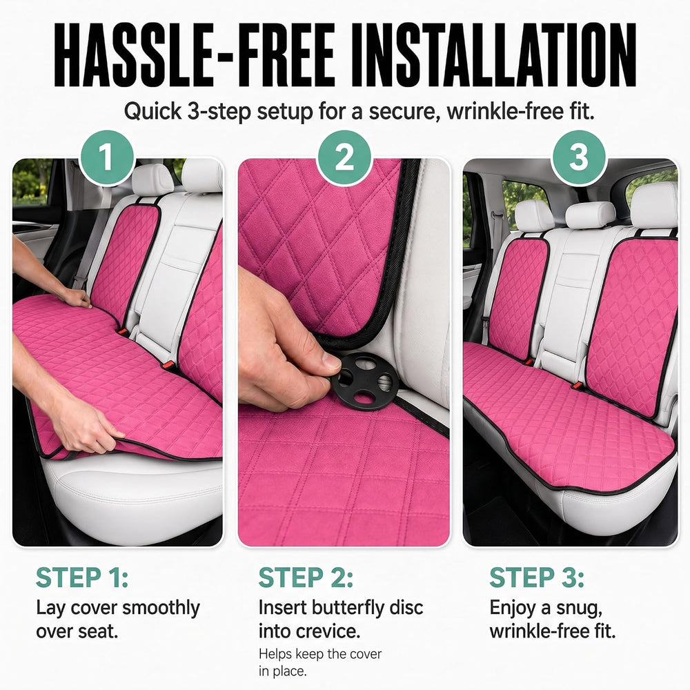 FH Group Car Seat Cover Cushion - Cars Trucks SUV, Neosupreme Car Seat Cushio...