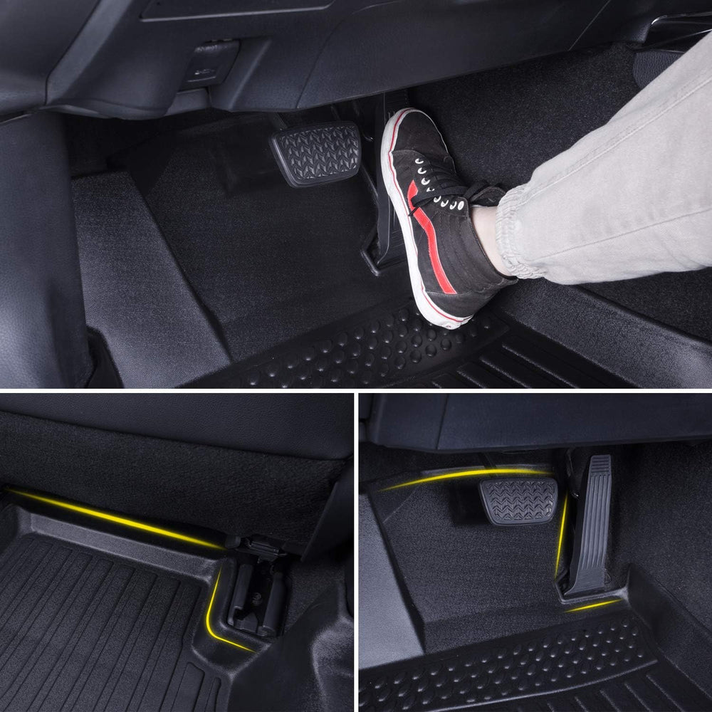 orealtrend Black Floor Mats Liners Replacement for Subaru Crosstrek/XV 2018-2...