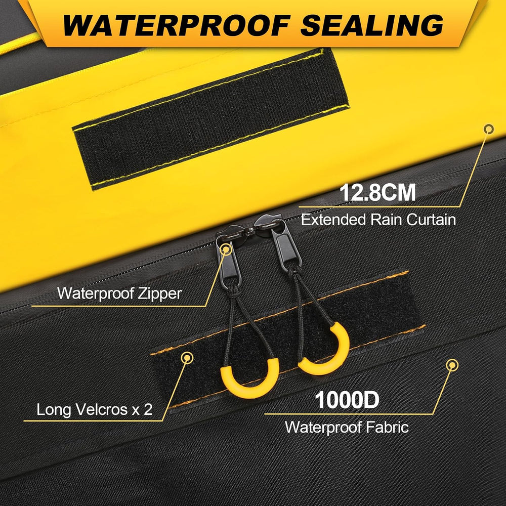 Sailnovo Car Rooftop Cargo Carrier Bag 20 Cubic, PVC Vehicle Soft-Shell Car T...