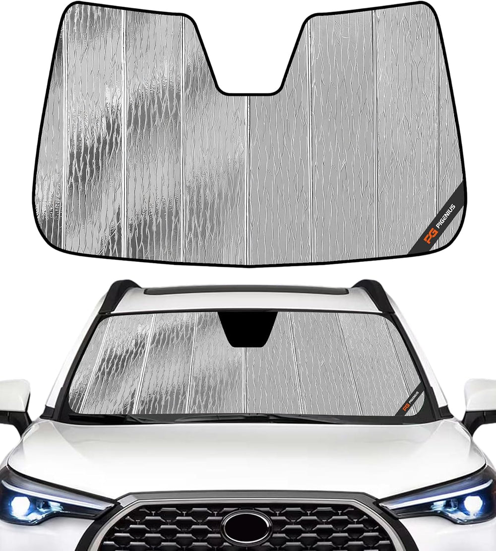 Pigenius Windshield Sunshade for Toyota Corolla Cross 2022-2026 Front Window ...