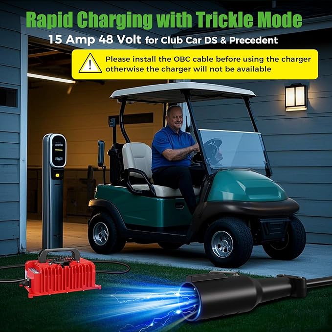 10L0L 15 Amp 48 Volt Golf Cart Charger