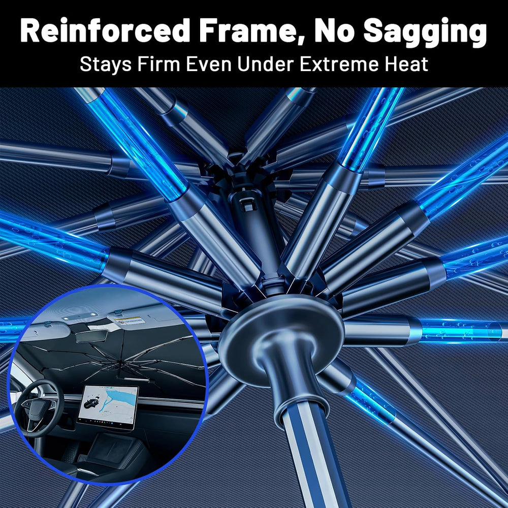 Car Windshield Sun Shade for Ford Expedition 2018-2026 –[Reflective Coated Fa...