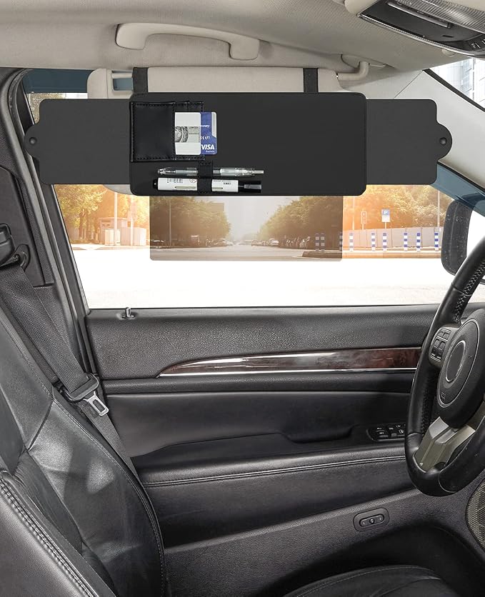 JoyTutus Polarized Sun Visor Sunshade Extender (2 Pack)