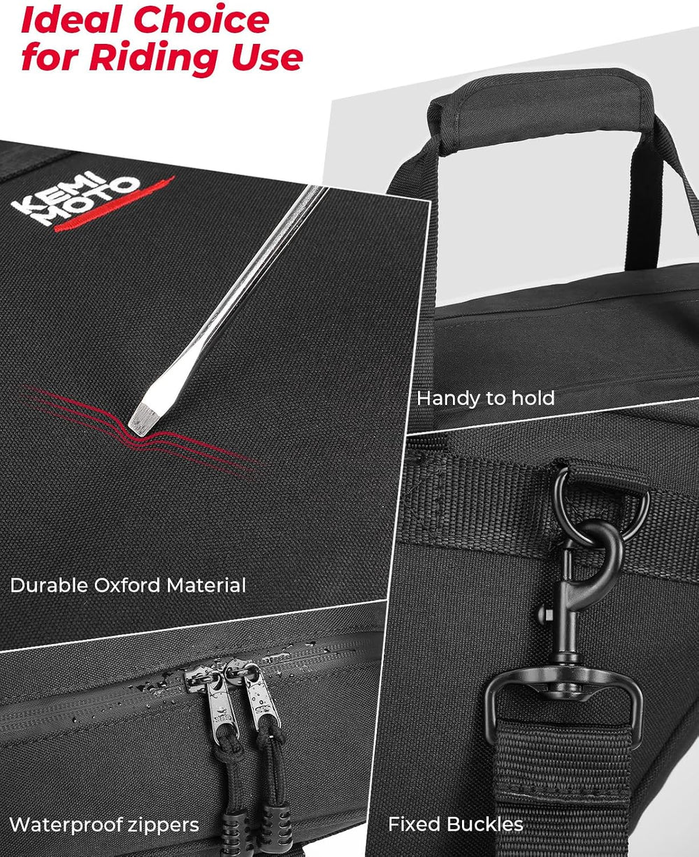 KEMIMOTO Saddlebag Liners 1 Pair Motorcycle Saddle Liner Bag 32L Hard Saddle ...