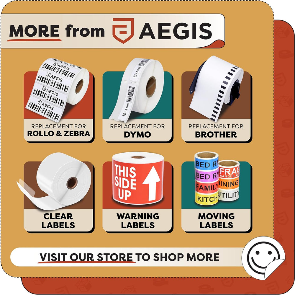 3" X 1.5" Direct Thermal Labels (9000 Count, 10 Rolls)
