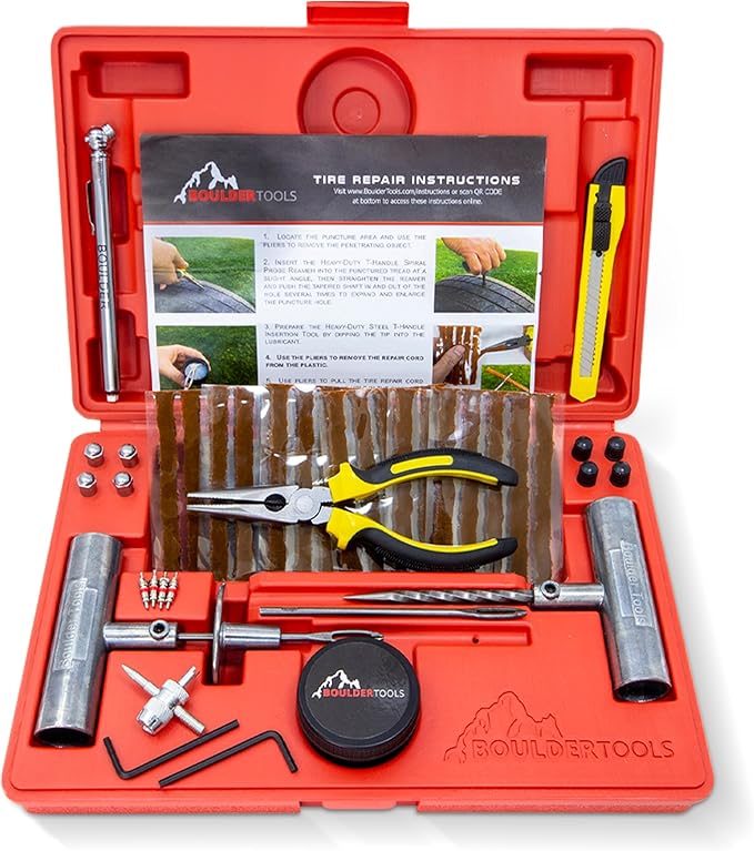 Boulder Tools | Heavy Duty Tire Repair Kit