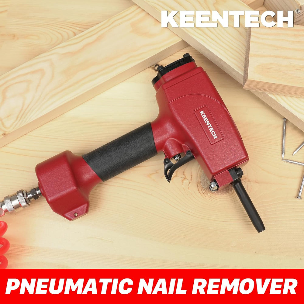 KEENTECH Pneumatic Nail Remover, Fast & Labor-Saving Air Punch Nailer, De...