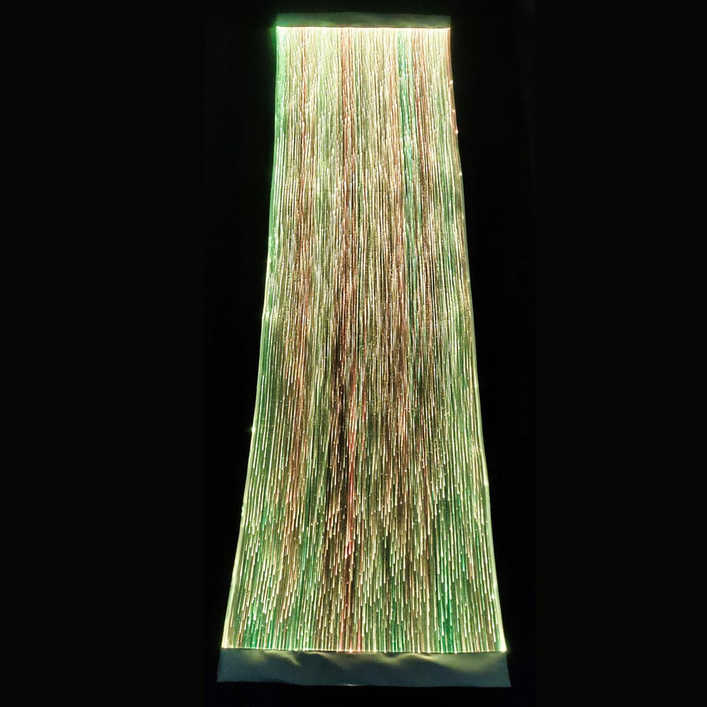 LED Light Up Coffee Table Runner - Fiber Optic Fabric Table Cloth Cover for P...