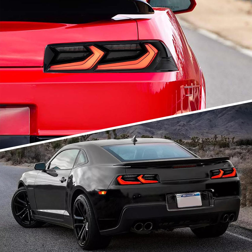 VLAND Led Tail Lights Compatible with Camaro Coupe 2014 2015 LT LS SS ZL1 w/R...