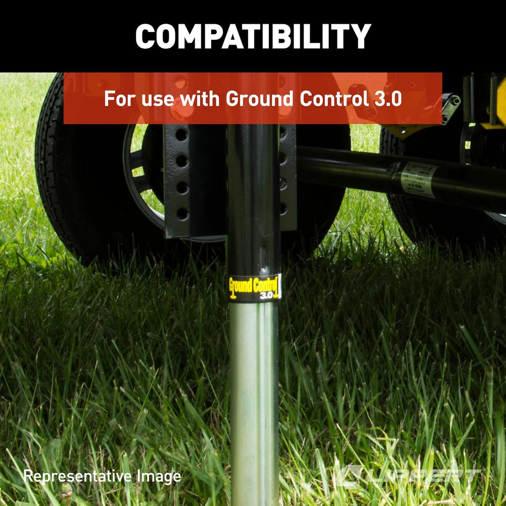 Lippert Components Hall Effect Ground Control 3.0 Replacement Rear Jack Foot ...