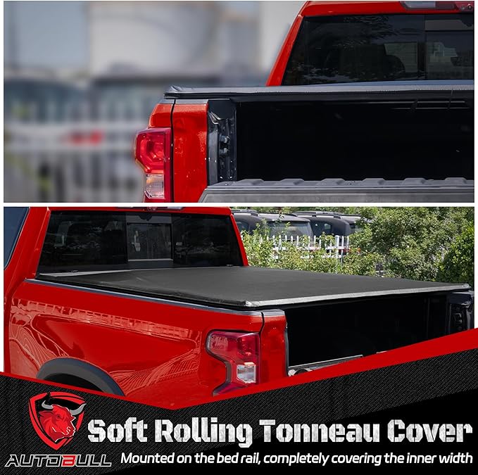 Soft Roll-up tonneau Cover Compatible