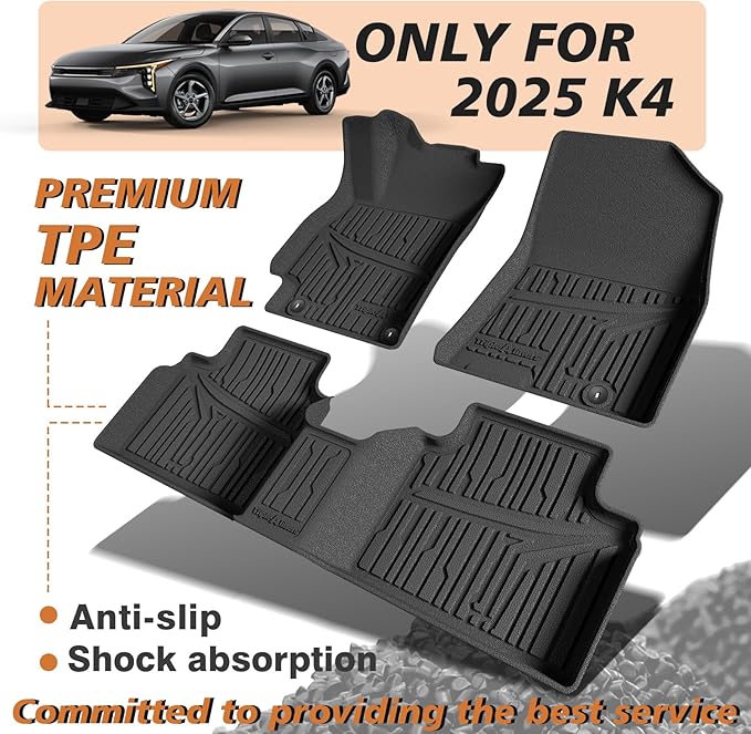 TripleAliners All Weather Floor Mats Compatible