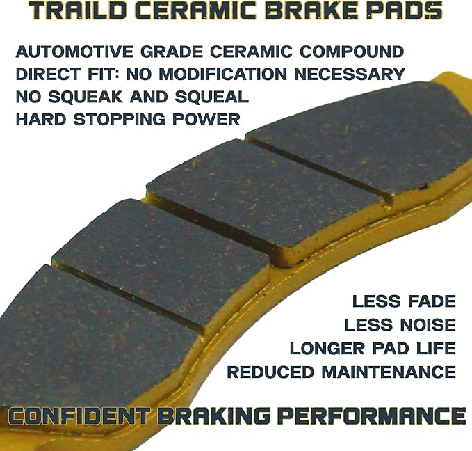 Kawasaki KRX/KRX4 1000 2020-2025 Ceramic Brake Pad Set Front & Rear