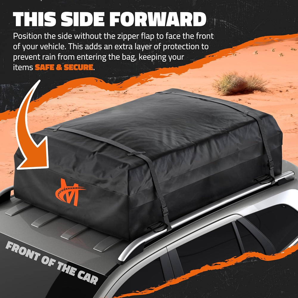 Mockins 25 CuFt Waterproof Rooftop Cargo Carrier Bag | 60"x43"x17&q...