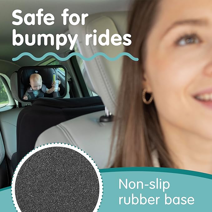 Onco Baby Car Mirror Rear Facing (2 Pack)