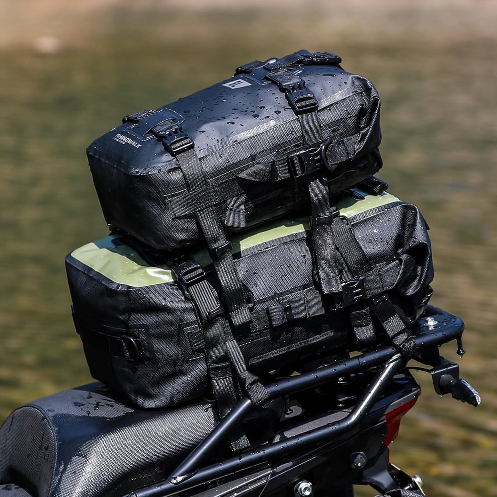 Rhinowalk Motorcycle Tail Bag, Travel Luggage Bags, Waterproof Rear Carrier, ...