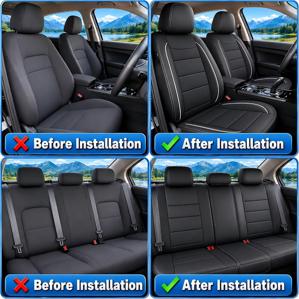 YORKNEIC Car Seat Covers 5 Seats Set for Hyundai Tucson 2010-2025 2026 Waterp...