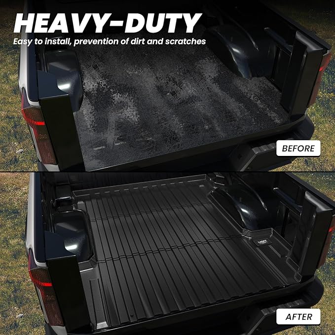 LASFIT Truck Bed Mat 2019-2025 for Chevrolet Chevy Silverado 1500 | GMC Sierra