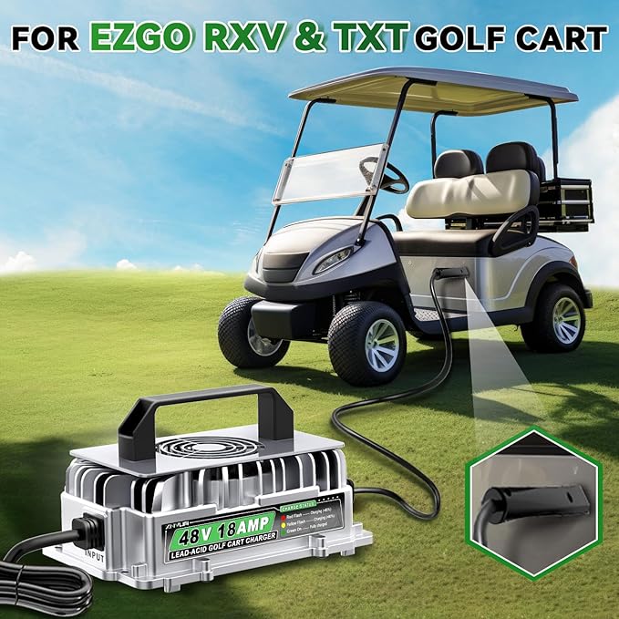 48 Volt 18 AMP Golf Cart Charger