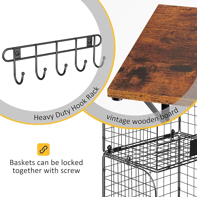 2 Pack Garage Shelves Wall Mounted