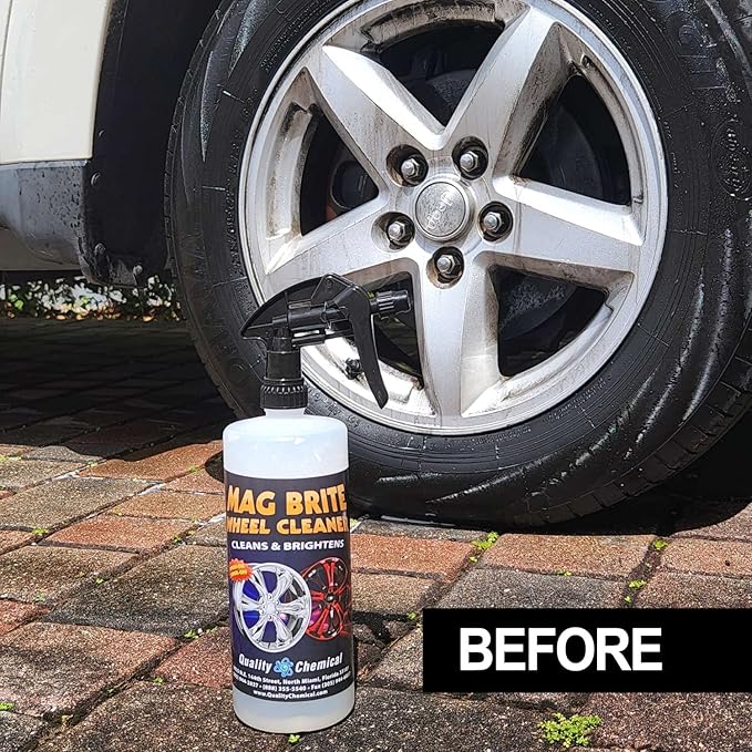 Quality Chemical Mag Brite/Acid Wheel and Rim Cleaner/Wheel and Tire Cleaner