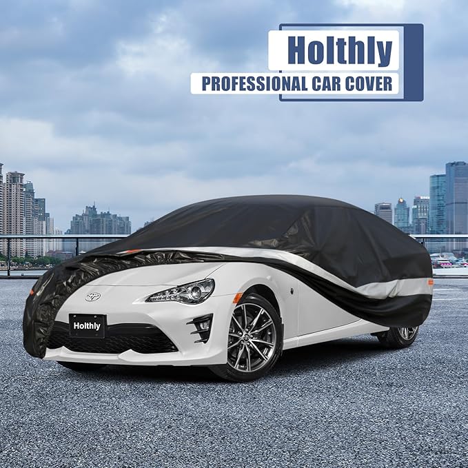 10 Layers Car Cover Custom Fit for Subaru BRZ/Toyota 86, Waterproof All Weather