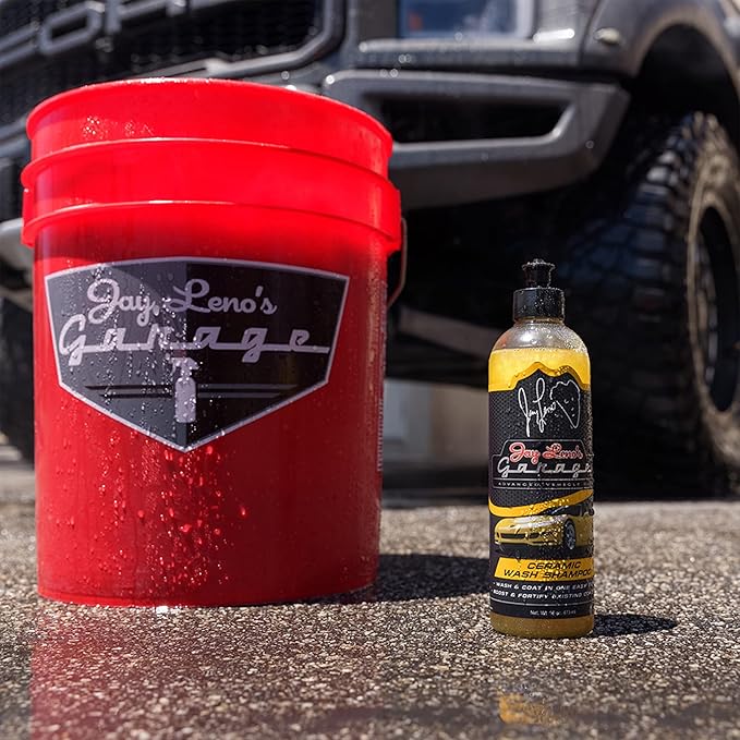 Jay Leno's Garage Ceramic Car Detailing Bucket Kit