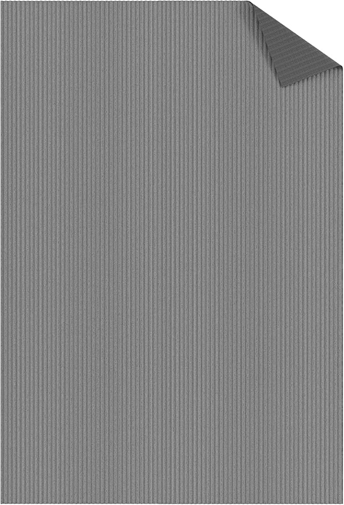 Ottomanson 6' x 6'6" Mud Mat Area Rug Scraper Carpet