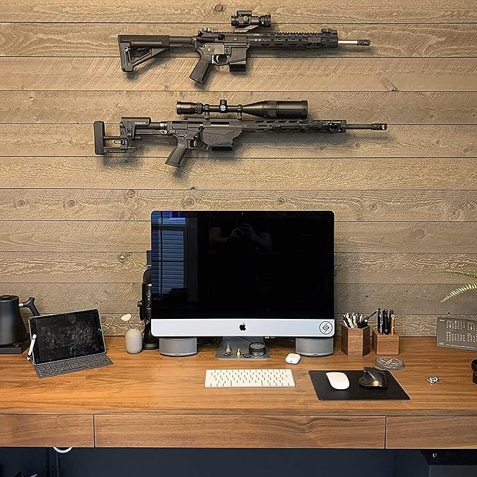 Spartan Mounts Locking .223/5.56 Rifle Mount Wall Display | Low Profile