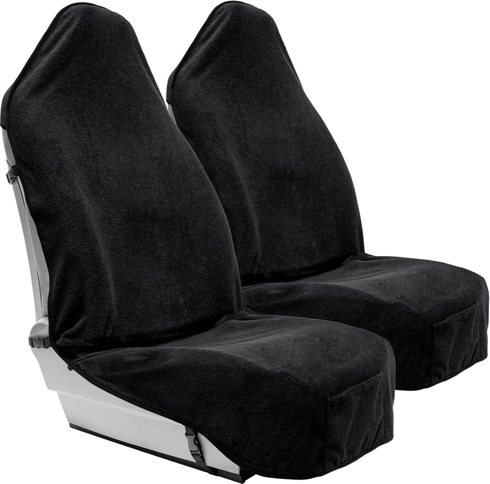Season Guard Waterproof Towel Seat Cover,Universal Fit Non-Slip Front Cover