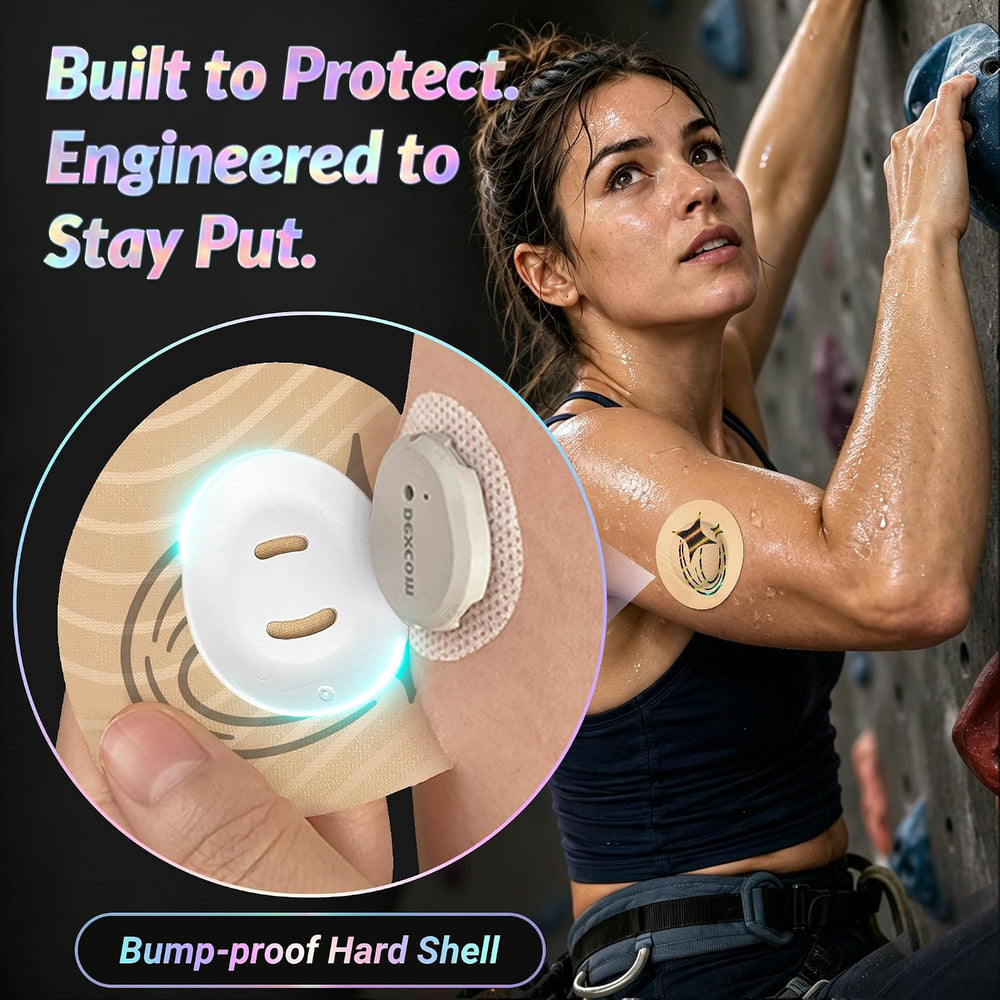 20 Pack/10 Tattoo Designs, Amolyfe Dexcom G7 & Stelo Overpatches Waterproof