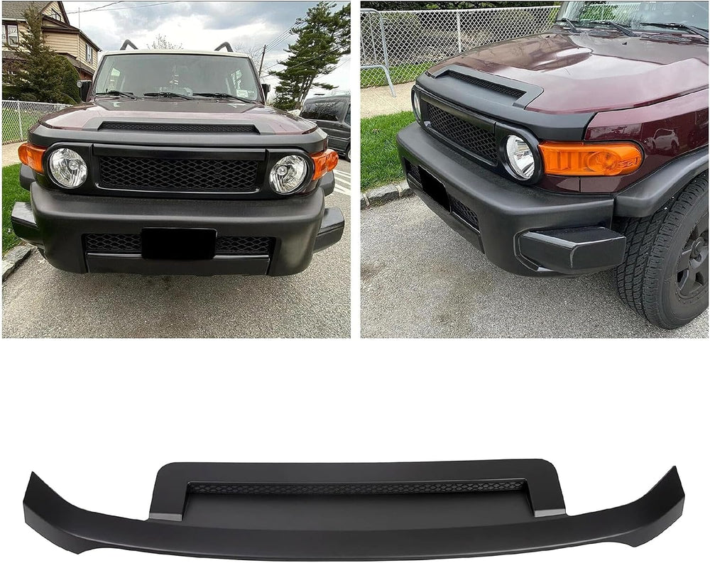 ECOTRIC Hood Molding Trim Compatible with 2007-2014 Toyota FJ Cruiser Replace...