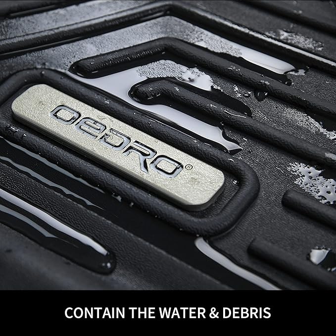 OEDRO Floor Mats Fit for 2007-2012 Nissan Altima Sedan, Custom Fit Black TPE