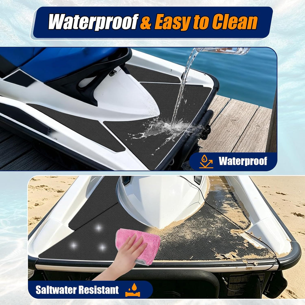 Traction Mats Fit for 2002-2009 SeaDoo GTX/RXT/Wake 4Tec/DI/LTD/SC | Ski-Jet ...