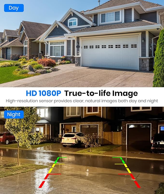 AUTO-VOX Solar Wireless Backup Camera